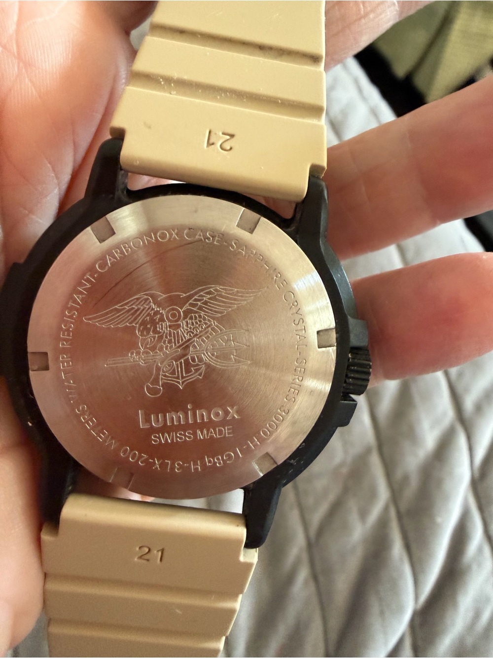 Luminox Navy Seals Heritage watch series 3001 2 bands Luminox compass, box - Picture 3 of 6
